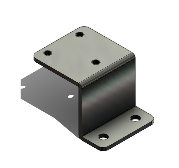 PV Outer Case Bracket Freestanding Top